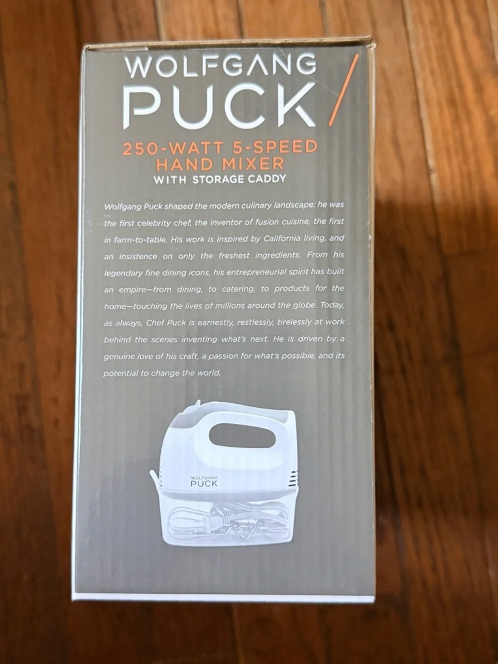 Wolfgang Puck never opened